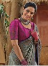 Banarasi Silk Traditional Designer Saree For Ceremonial - 3