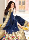Woven Work Banarasi Silk Traditional Designer Saree - 1