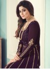 Shamita Shetty Long Length Designer Anarkali Suit For Festival - 2