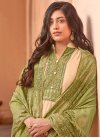 Cotton Silk Long Length Pakistani Salwar Suit - 1