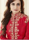 Dia Mirza Banglori Silk Floor Length Anarkali Salwar Suit - 1