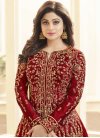 Shamita Shetty Art Silk Floor Length Designer Salwar Suit - 1