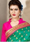 Trendy Embroidered Work Classic Saree - 2