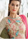 Exuberant  Floral Work Pakistani Straight Salwar Suit - 1