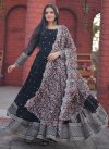 Faux Georgette Floor Length Trendy Gown For Festival - 1