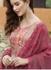 Crepe Silk Trendy Pakistani Salwar Kameez - 1