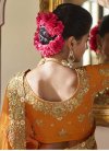 Embroidered Work Viscose Designer Traditional Saree For Festival - 2