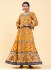 Beads Work Readymade Trendy Gown - 1