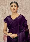 Satin Silk Trendy Designer Saree - 1