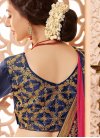 Angelic Raw Silk Lace Work Contemporary Style Saree For Ceremonial - 2