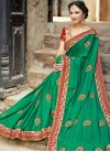 Satin Silk Trendy Classic Saree - 1