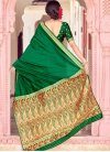 Banarasi Silk Woven Work Designer Contemporary Saree - 1