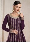 Embroidered Work Faux Georgette Palazzo Designer Salwar Suit - 1