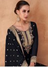 Embroidered Work Palazzo Designer Salwar Suit For Party - 1