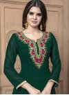 Embroidered Work Faux Georgette Designer Palazzo Suit - 1