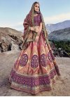 Banarasi Silk Designer A Line Lehenga Choli For Bridal - 2