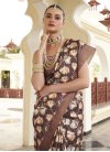 Art Silk Trendy Classic Saree For Ceremonial - 1