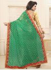 Mod Lace Work Trendy Classic Saree - 1