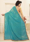 Renowned Lace Work Traditional Saree - 2