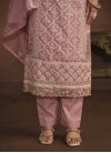 Organza Pant Style Classic Salwar Suit For Ceremonial - 1