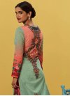 Ethnic Digital Print Work Pant Style Pakistani Suit - 1