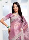 Fancy Fabric Designer Contemporary Saree For Ceremonial - 1