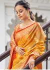 Art Silk Designer Traditional Saree For Ceremonial - 1