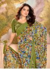 Georgette Trendy Classic Saree For Casual - 2