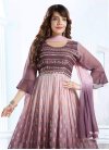 Faux Georgette Readymade Designer Gown For Party - 1