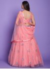 Net Embroidered Work Readymade Lehenga Choli - 2