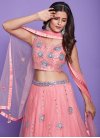 Net Embroidered Work Readymade Lehenga Choli - 1