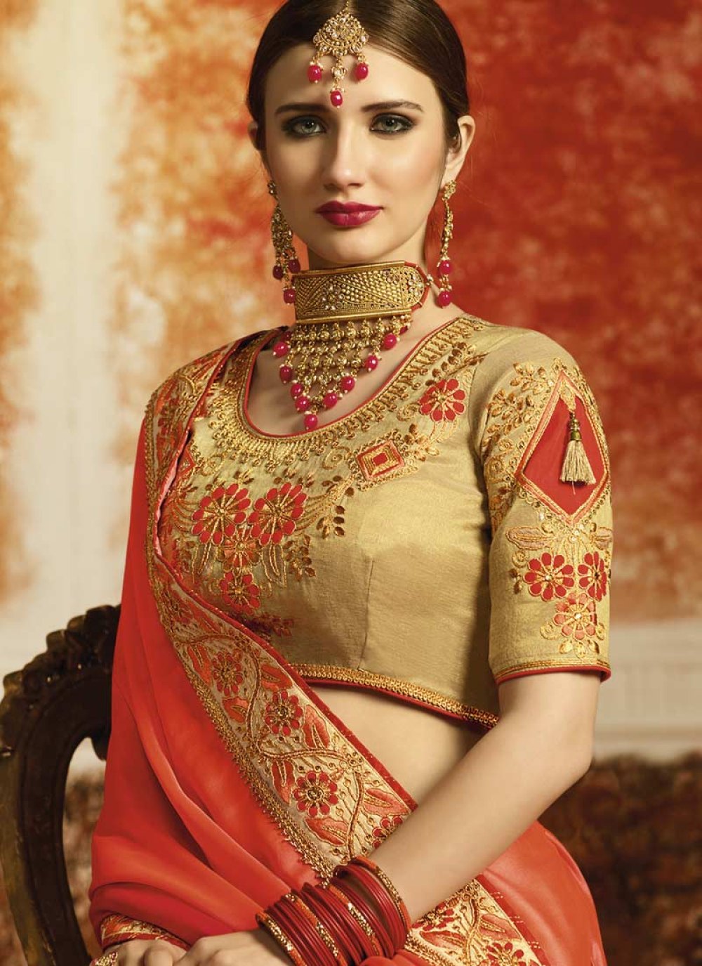 Buy Satin Silk Trendy Designer Saree Online - Saree