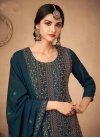 Embroidered Work Chinon Pant Style Classic Salwar Suit - 1