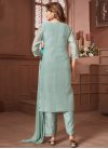 Chanderi Silk Pant Style Classic Salwar Suit - 1