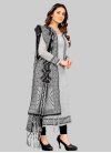 Embroidered Work Designer Pant Style Suit - 1
