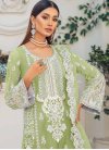Embroidered Work Pant Style Pakistani Suit - 1