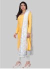 Dola Silk  Pant Style Designer Salwar Kameez - 1