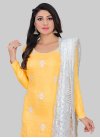Dola Silk  Pant Style Designer Salwar Kameez - 2