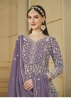 Georgette Floor Length Anarkali Salwar Suit For Ceremonial - 2