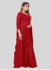Net Contemporary Style Saree For Casual - 1