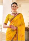 Chiffon Trendy Classic Saree For Casual - 1