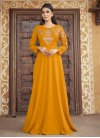 Embroidered Work Layered Designer Gown - 2