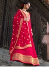 Faux Georgette Embroidered Work Floor Length Anarkali Salwar Suit - 2