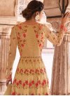 Net Embroidered Work Floor Length Anarkali Salwar Suit - 2