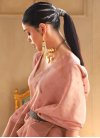 Woven Work Handloom Silk Trendy Designer Saree - 1