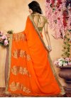 Bamberg Georgette Embroidered Work Traditional Saree - 2