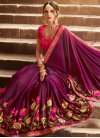 Beads Work Silk Trendy Classic Saree For Bridal - 1