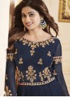 Shamita Shetty Floor Length Anarkali Salwar Suit For Festival - 1