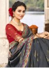 Vichitra Silk Traditional Designer Saree For Casual - 1