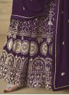 Georgette Floor Length Anarkali Salwar Suit For Festival - 4